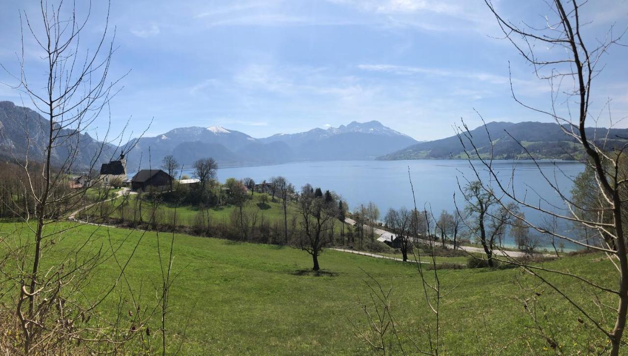 Fewo Atterseeperle - 80M2 Mit See- Und Gebirgsblick Steinbach am Attersee Exterior photo