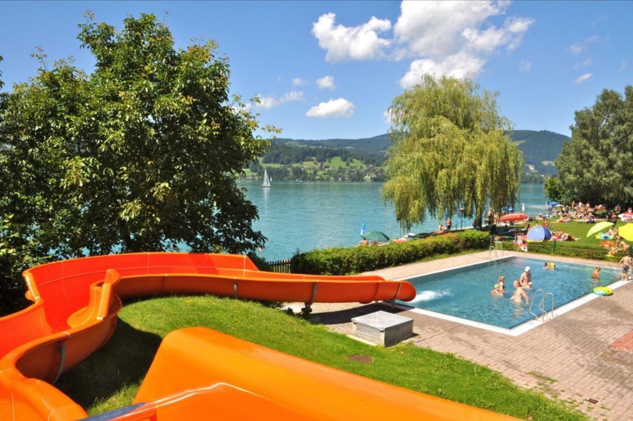 Fewo Atterseeperle - 80M2 Mit See- Und Gebirgsblick Steinbach am Attersee Exterior photo